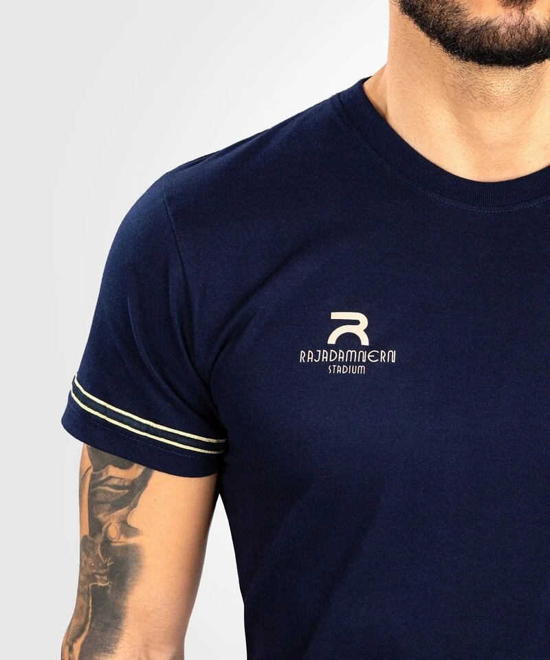 Venum X RAJADAMNERN Katoenen T-shirt Navy Blue - Image 2
