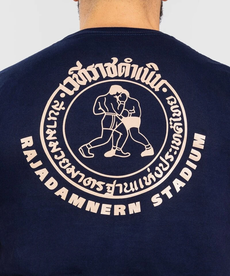 Venum X RAJADAMNERN Katoenen T-shirt Navy Blue - Image 3