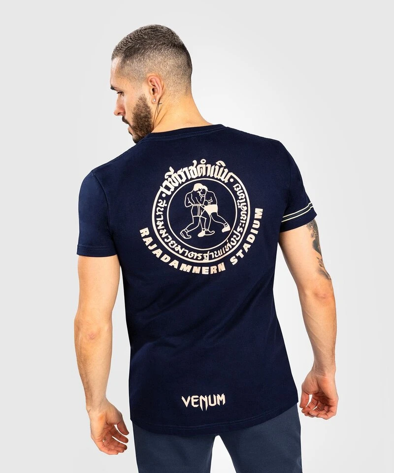 Venum X RAJADAMNERN Katoenen T-shirt Navy Blue - Image 6