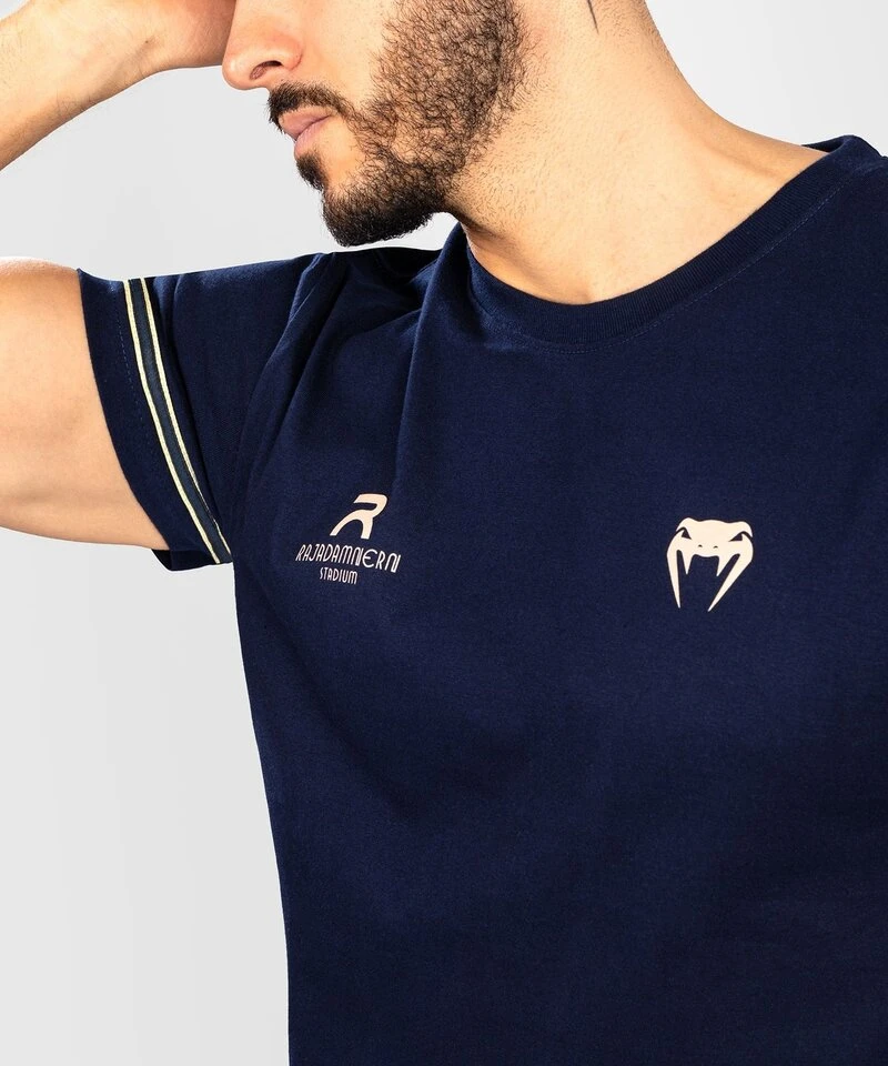 Venum X RAJADAMNERN Katoenen T-shirt Navy Blue - Image 7