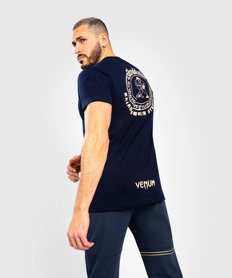 Venum X RAJADAMNERN Katoenen T-shirt Navy Blue - Image 8