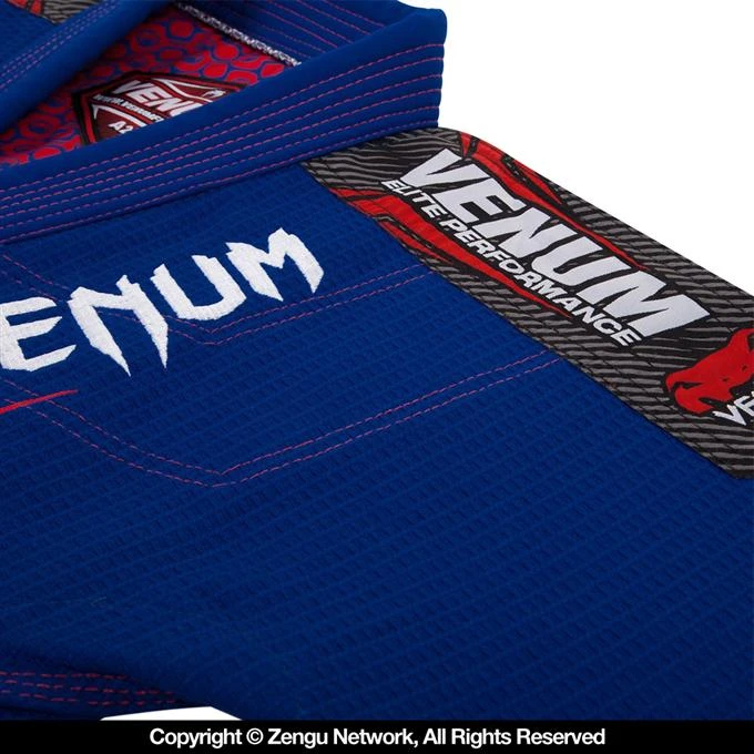 Venum Elite Jiu Jitsu Gi (Blue/Red) - Image 7