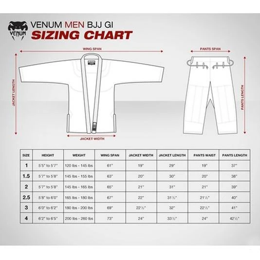 Venum Absolute 2.0 Crimson Viper Jiu Jitsu Gi - Image 12