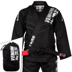 Venum Challenger 4.0 Jiu Jitsu Gi - Black